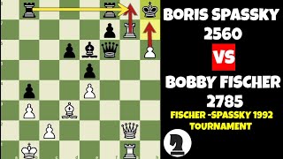 Bobby Fischer vs Boris Spassky  1992 Fischer Spassky Tournament Yugoslavia [upl. by Ontina]