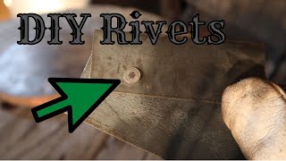 DIY Rivets  Rivets From Roofing Nails [upl. by Nylanej12]