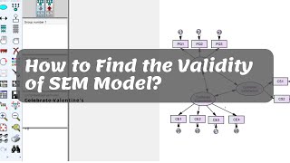 How to test the Convergent Validity and Discriminant Validity of SEM Model [upl. by Gnilrad]