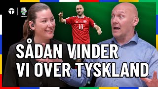 GRAVESEN HAR OPSKRIFTEN SÅDAN RYSTER VI TYSKERNE  Tipsbladets EMshow [upl. by Hamo]