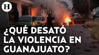 ¡Violencia ataca a Guanajuato Reportan explosión e incendios en municipios de Acámbaro y Jerécuaro [upl. by Coats111]