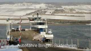 Rheinüberquerung Fähren BingenRüdesheim [upl. by Anisamot897]