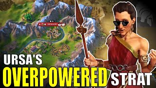 Civ 6  This Civ 6 Strategy Is BROKEN Let Me Show You Why – 1 Deity Gorgo Civilization VI [upl. by Bettencourt]