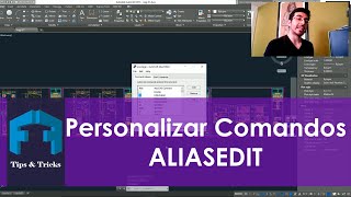 Tips amp Tricks Personalizar comandos en Autocad con Aliasedit [upl. by Papageno690]