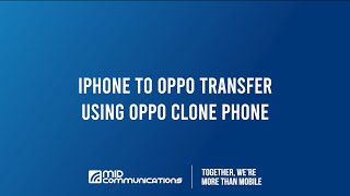 How to Use Oppo Clone Phone  iPhone to Oppo [upl. by Wallraff]