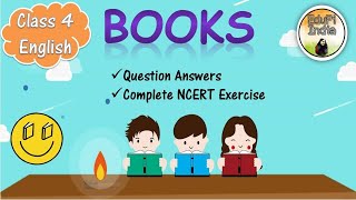 Books Poem Question AnswersComplete NCERT Exercise Class 4 English By Himanshi Sharma [upl. by Obie]