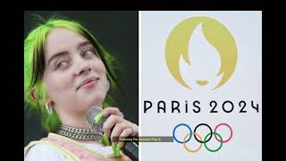 Breaking News  Billie Eilish Performance At Closing Ceremony Of Paris Olympics 2024 [upl. by Leumas567]