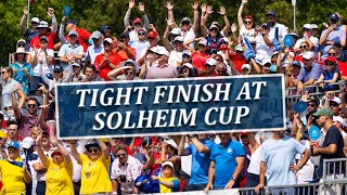 2024 Solheim Cup Recap USA Pulls Out Win Over Europe [upl. by Bedwell]