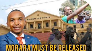 LIVE Morara Keboso must be released Chaos at Milimani Law courts as Kenyans demand for his release [upl. by Vite]