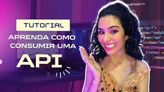 APRENDA A COMO CONSUMIR UMA API PARA FRONT END  TUTORIAL REACT JS [upl. by Jareen516]