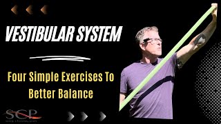 Vestibular System Four Simple Exercises For Better Balance [upl. by Ardussi972]