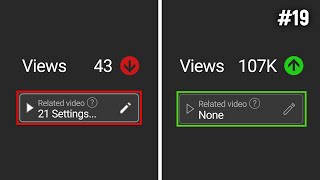 21 YouTube settings that fk small channels [upl. by Rehtnug]