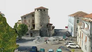 Modelli Topografici e Rilievi 3d con DRONE Case study of a small town in Italy Processing results [upl. by Yreffoeg]