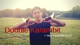 2 KARAMBITS Are Better than One  Karambit Techniques [upl. by Keviv]