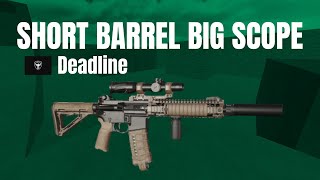 M4 105quot barrel with LPVO  ROBLOX Deadline [upl. by Ulrica]