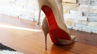 Christian Louboutin Heels Unboxing and Protect your Pumps stickers [upl. by Clarinda]