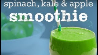 Spinach Kale amp Apple Smoothie  Fresh Express Recipe [upl. by Leanne128]