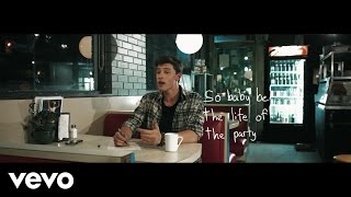 Shawn Mendes  Life Of The Party Official Lyric Video [upl. by Eeresid]