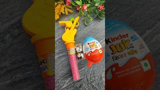 Gitaar Jems pink with panada candy in Kinderjoy Box shorts viralvideo gems [upl. by Hakkeber]