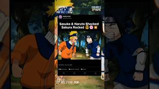 Sakura is so Savage 🤣🌸✨ naruto animeedit sakura sasuke funny shorts [upl. by Ahsietal806]