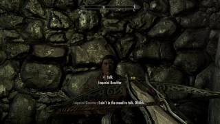 Skyrim  Redwater Den  Helgen Imperial Deserter [upl. by Mcquillin131]