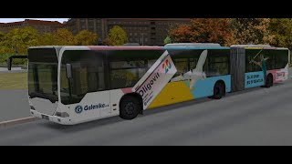 OMSI 2  Prague line 180  Citybus MB O530 G  Oligovit Repaint [upl. by Tchao]