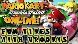 Fun Times With Vroomys Mario Kart Double Dash Online Coop  Triple Blue Shells [upl. by Ranee]