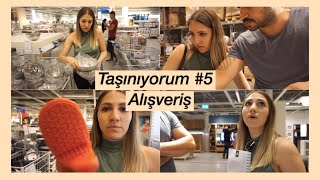 EVE NELER ALDIM IKEA ALIŞVERİŞİ  TAŞINIYORUM 5 FİNAL [upl. by Neemsaj]