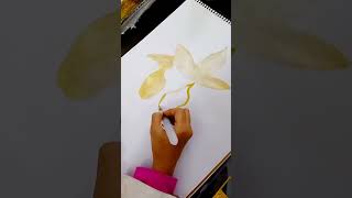 Best watercolor painting classes in Delhi paintingdrawing sketching art artclass diy vibes [upl. by Assert384]