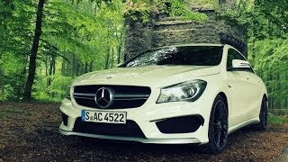 2014  2015 MercedesBenz CLA 45 AMG PP  Test Drive amp Review  TheGetawayer [upl. by Bevon]