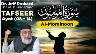 Surah AlMominoon Ayat 0814  Tafseer By Dr Arif Rasheed  Son of Dr Israr Ahmed RA  213 [upl. by Hairem716]