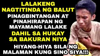 LALAKENG TINDERO PINAGBINTANGAN NG MAYAMANG LALAKE DAHIL NAGHUKAY SIYA SA BAKURAN  Superman PH [upl. by Irianat]