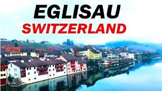 Eglisau Schweiz 4K  Switzerland Tourism  Walk through the city [upl. by Yerffoej]