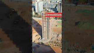 Structure Demolition shorts viralshorts ytshortsindia viralvideo megaconstruction demolition [upl. by Artinahs]