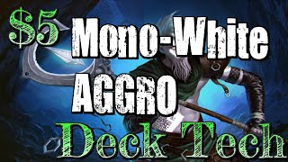 Mtg 5 Deck Tech Budget White Aggro in BFZ Standard [upl. by Manfred]