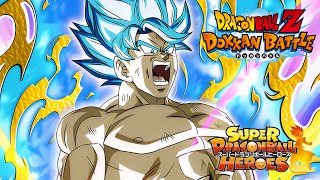 DBZ Dokkan Battle OST  Universal SSB Goku Active Skill sped up [upl. by Ellek165]