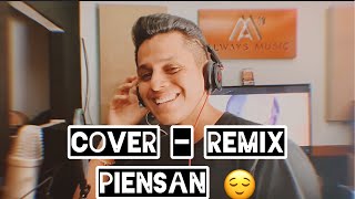 Piensan  Myke Towers Cover Remix [upl. by Ecinnaj549]