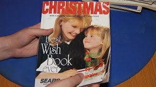 Old Catalog  Sears Christmas 1989 [upl. by Ziana759]