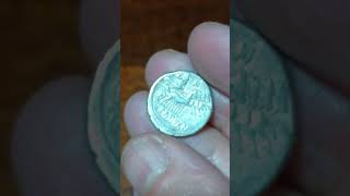 REPÚBLICA ROMANA L Appuleius Saturninus 104 AC Denario plata Roma monedas coin silver history [upl. by Coppock480]