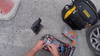 Kyosho Alpha Pure 10 GX12 Nitro Rally Car Kicking Pigeons [upl. by Llig]