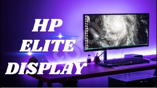 Unboxing HP Elitedisplay E223 3 inputs HMDI VGA Display port [upl. by Uriah122]