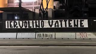 Salernitana striscioni contro Iervolino Iervolino vattene [upl. by Malcolm]