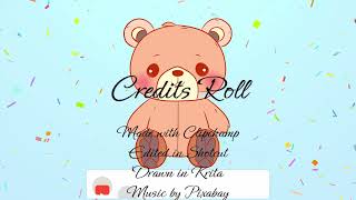 Cute Teddy Bear drawing and coloring video drawtube28 [upl. by Miarhpe]