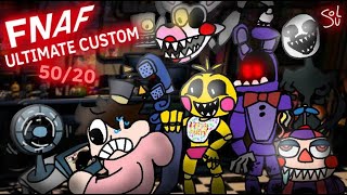 FNAF Ultimate custom night 5020 Mode Live [upl. by Ahsiliw]