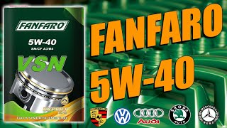 👉👉 FANFARO 5W40 🙋‍♂️ CARACTERISTICAS 👈 APLICACIONES 🏁 🤘 ADITIVOS WUNSCHER 🤘 [upl. by Gnat]