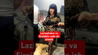 Lazizashokuz uyda nima qildi newvideo love lazizashokuz youtube comedy shokuz funny [upl. by Ayikat]