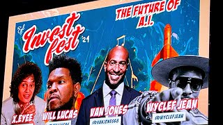 Invest Fest 2024 Wyclef Jean Freestyle from The future of Artificial Intelligence [upl. by Ilamad]