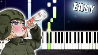 KATYUSHA  EASY Piano Tutorial by PlutaX [upl. by Pavel]