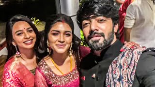 Shabana Aryan Wedding Reception 😍  Marriage Video  Sembaruthi Parvathi  Baakiyalakshmi Chezhiyan [upl. by Eldwon]