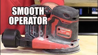 M18 18Volt LithiumIon Cordless 5 in Random Orbit Sander  2648 review [upl. by Adnuhsat]